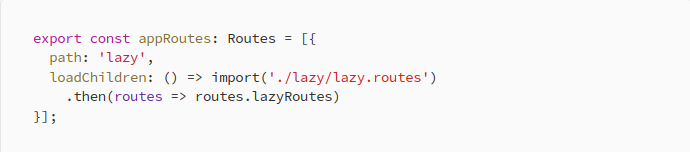Declaring the root route