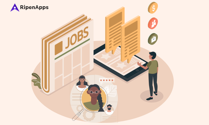 Job Search & Recruitment Mobile App Development: Cost, Features & Market worth