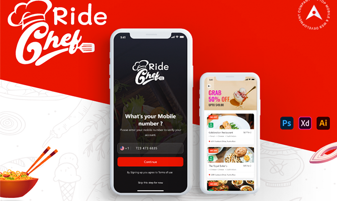 RideChef- A Premium Food Delivery App